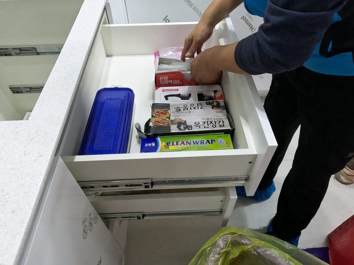 아산 포장이사 시공 현장 사진 1