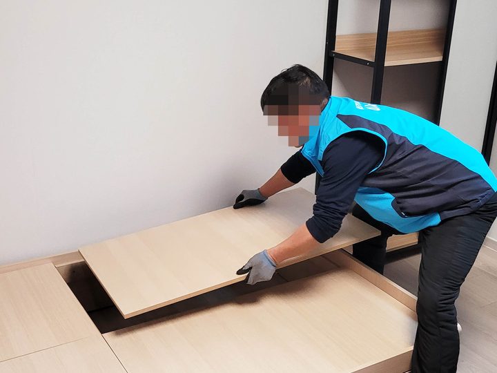 창원 이사업체 시공 현장 사진 1